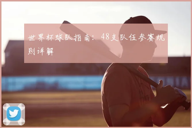 世界杯球队指南：48支队伍参赛规则详解