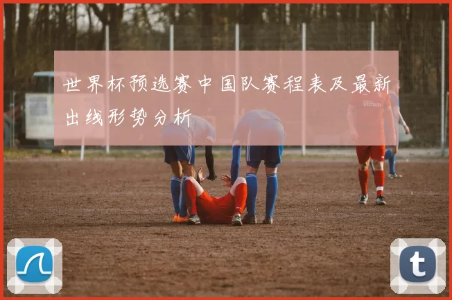 世界杯预选赛中国队赛程表及最新出线形势分析